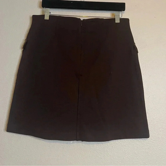 Michael Michael Kors Skirt Womens Size L Brown Classic Casual Career wear Short - Picture 2 of 5